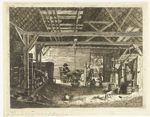 The stable of the inn 't Molentje outside the Utrechtse Poort