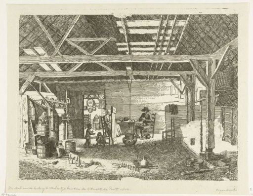The stable of the inn 't Molentje outside the Utrechtse Poort