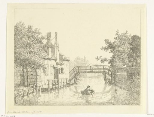 Man in a rowing boat