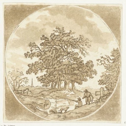 Landscape with Angler