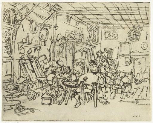 Peasant Interior