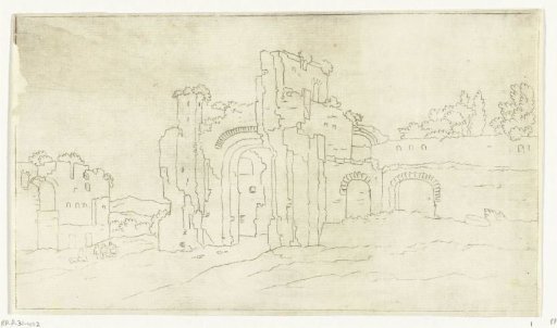 Ruins of the Great Hall of the Baths of Caracalla, Rome