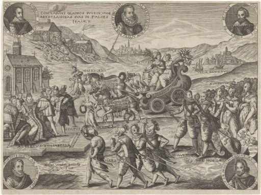 Allegory of the Truce and the reconciliation of the parties, 1609
