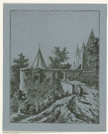 The Access Road to the Castle of Saive near Liège