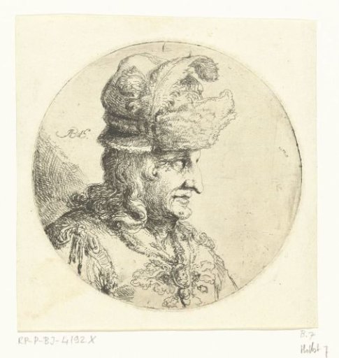 Portrait of a Man with a Plumed Hat