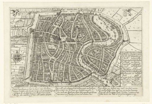 Plan of Haarlem