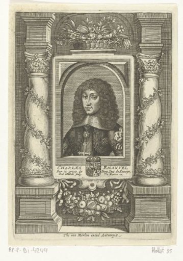 Portrait of Charles Emmanuel II