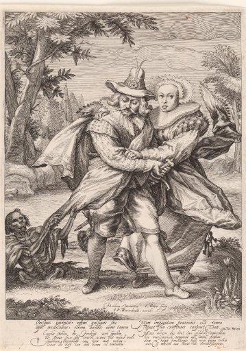 Walking Couple and Death