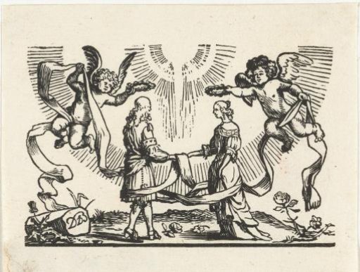 Allegory with a Young Woman and a Man