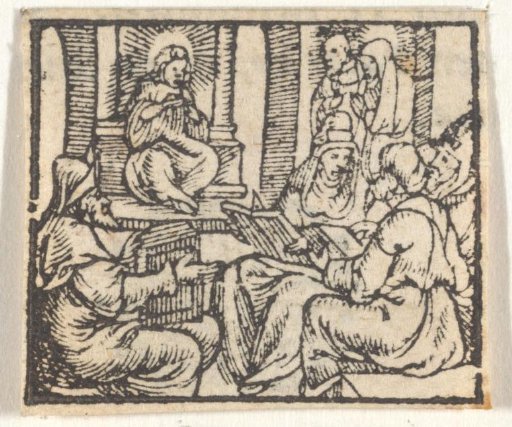 Twelve-year-old Christ in the temple