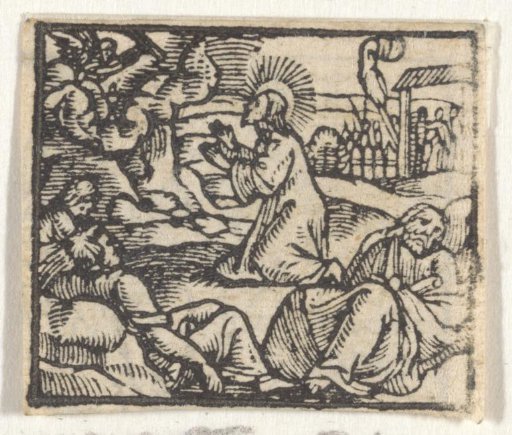 Christ in the garden of Gethsemane