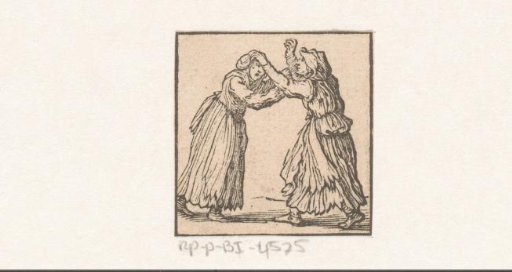 Two quarrelling women