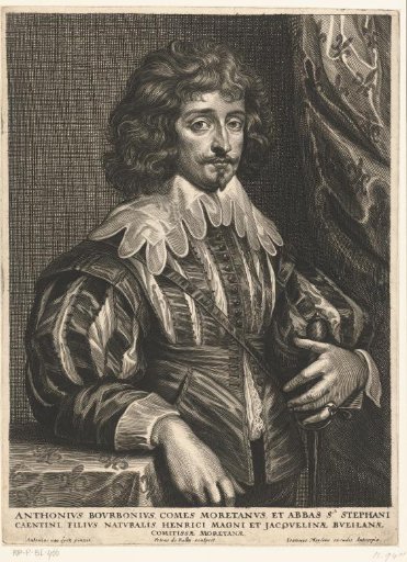 Portrait of Antoine de Bourbon, Count of Moret