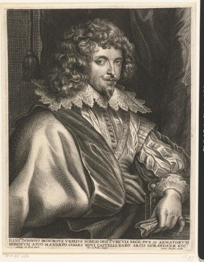 Portrait of the writer Honoré d'Urfé