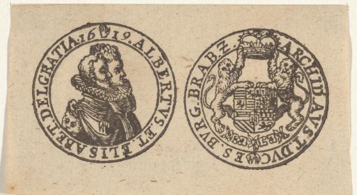 Medal with portrait of Albrecht, Archduke of Austria, and Isabella Clara Eugenia, Infanta of Spain