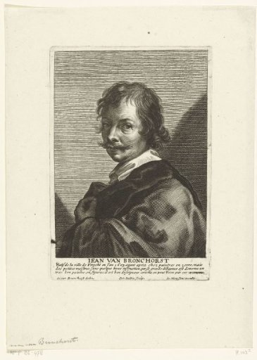 Portrait of the artist Jan van Bronchorst