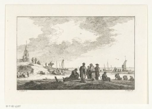 Fishermen on the Beach