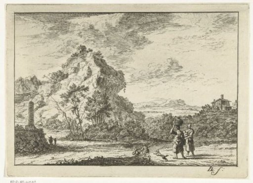 Hilly Landscape with Figures