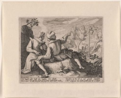 Bird Catcher and woman