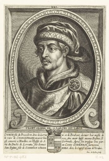Portrait of Count Otto von Verdun, Count of Lorraine
