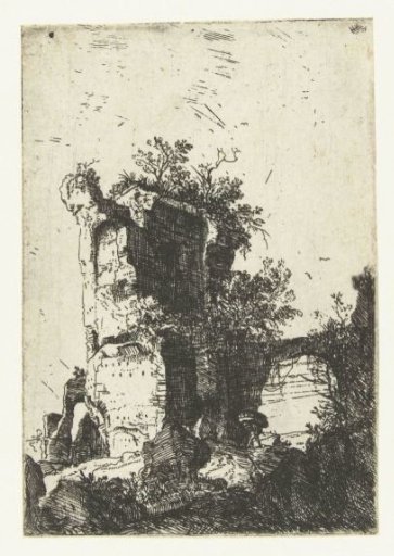 Ruins of San Lorenzo Vecchio near Bolsena