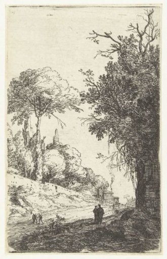 Via Flaminia near Rome