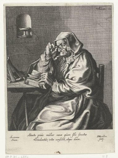Reading Old Woman