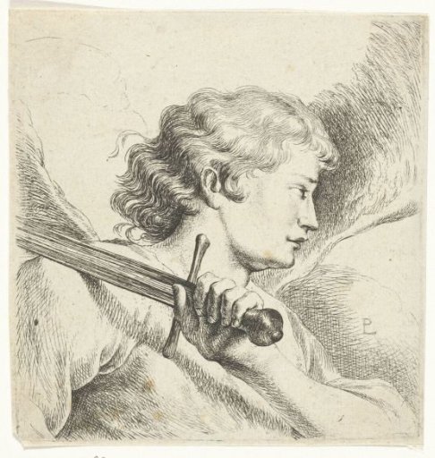 Archangel Michael with sword