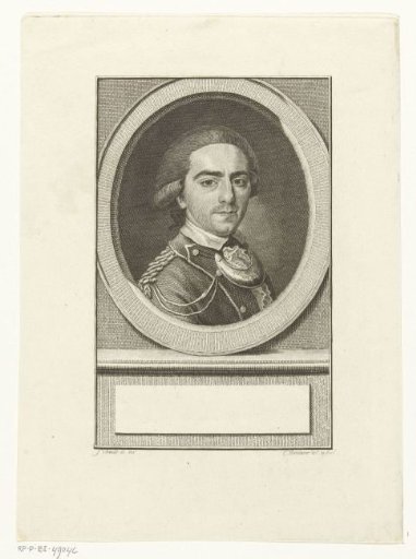 Portrait of Diederik Johan, count of Hogendorp van Hofwegen