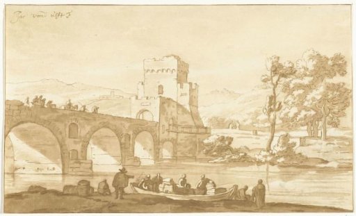 Ponte Molle near Rome