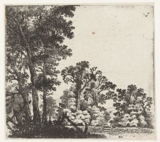 Landscape with a closed gate
