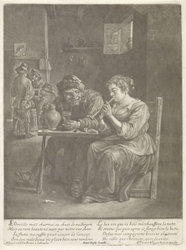 Inn with a Woman Playing the Flute