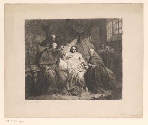 Interrogation of Don Carlos by the Grand Inquisitor Torquemada