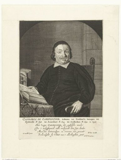Portrait of Casparus de Carpentier at the age of 39
