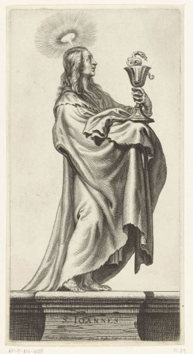 Apostle John with Chalice and Serpent