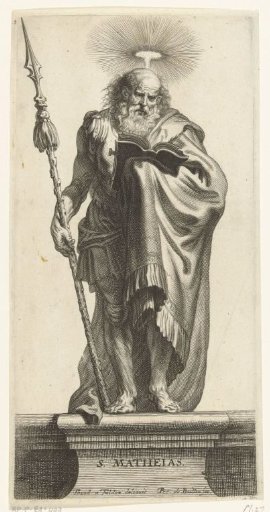 Apostle Matthias with Spear