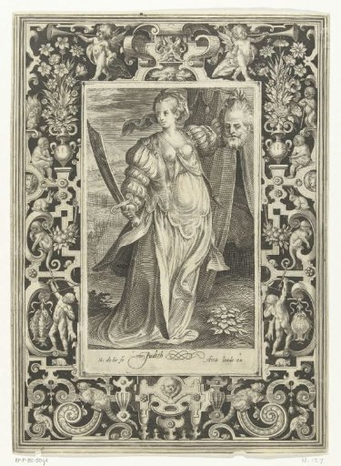 Judith with the head of Holofernes