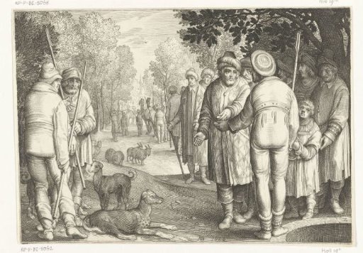 Joseph is Sold by His Brothers to Merchants at the Pit
