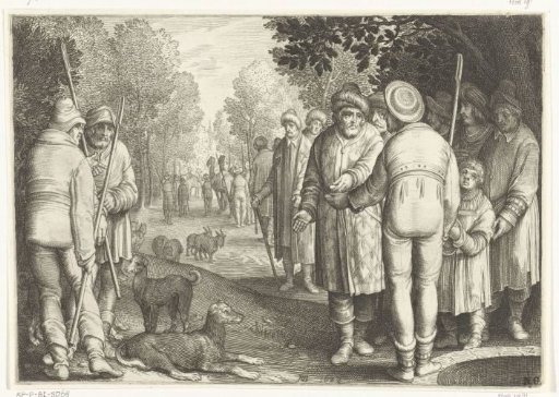 Joseph is Sold by His Brothers to Merchants at the Pit