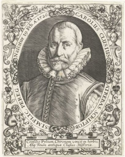 Portrait of Carolus Clusius