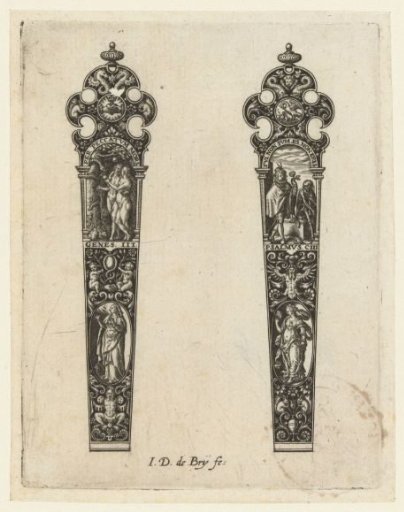 Two Sheaths of Knives