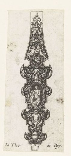 Key hook with Cimon and Pero in the oval