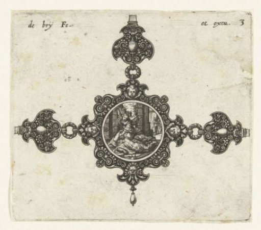 Connecting piece, with Jael killing Sisera in the medallion