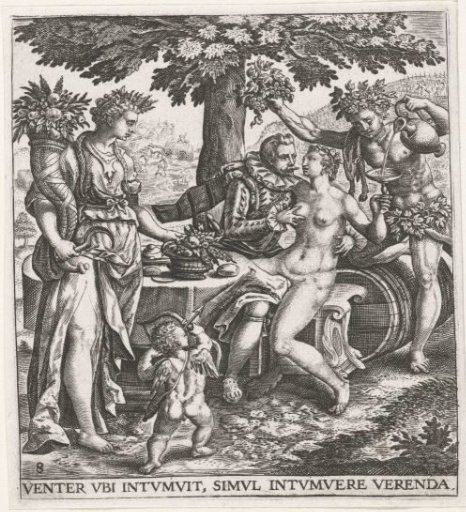Man in the Company of Venus, Ceres,