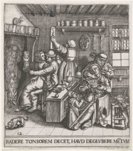 Het scheren van de zot