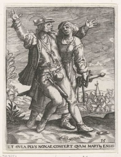 Drunken Peasant Couple