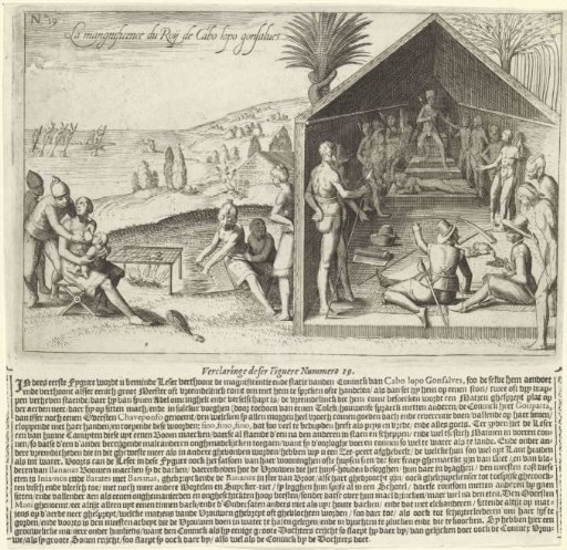 The court of the King of Cape de Lopo Gonsalves