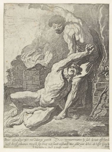 Cain slays Abel