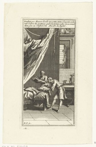 Two Men Leafing Through Books