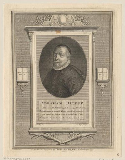 Portrait of Abraham Dirksz. Bierens